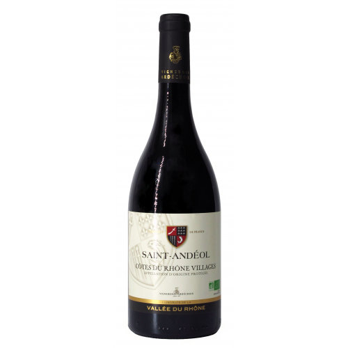 Saint Andéol Côtes du Rhône Villages BIO Vin Biologique Rouge 2019 75cl