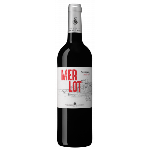 Les Classiques - Merlot Rouge 2017 75cl