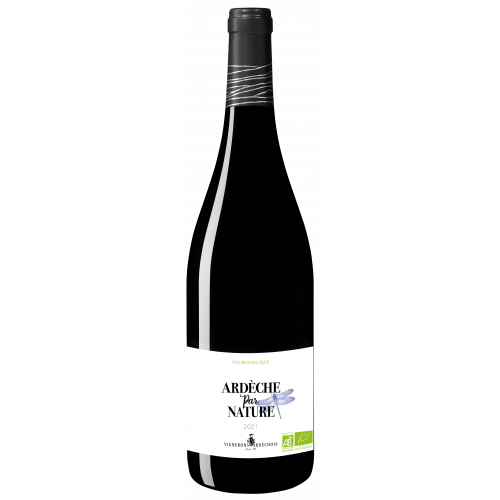 Ardèche Par Nature BIO* Vin biologique Rouge 2020 75cl