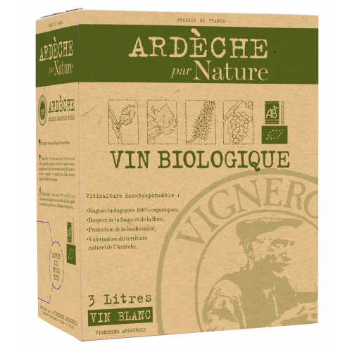 Ardèche par Nature blanc 3L