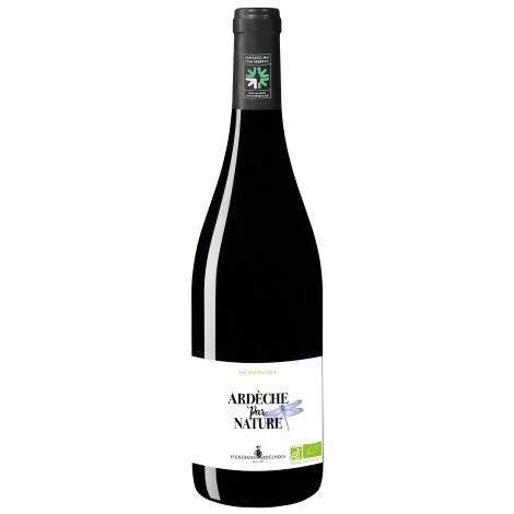 Ardèche Par Nature BIO* Vin biologique Rouge 2020 75cl