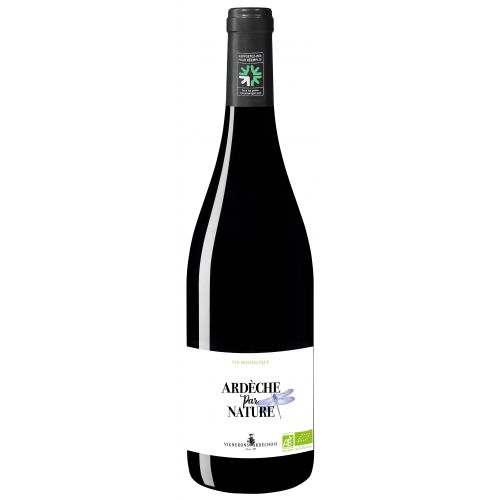 Ardèche Par Nature BIO* Vin biologique Rouge 2020 75cl