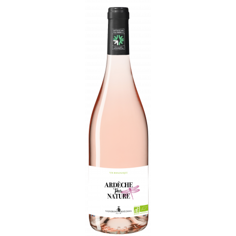 Ardèche Par Nature BIO* Vin biologique Rosé 75cl