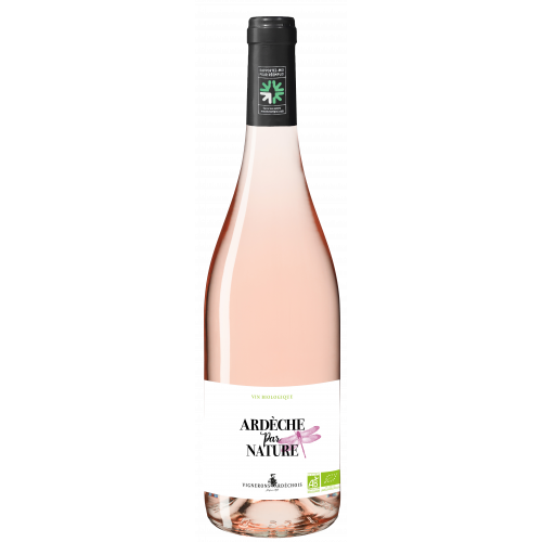 Ardèche Par Nature BIO* Vin biologique Rosé 75cl