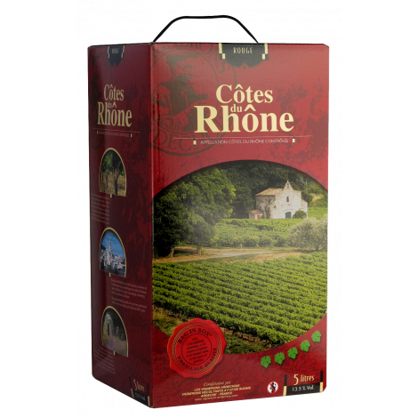 Côtes du Rhône Rouge 5L