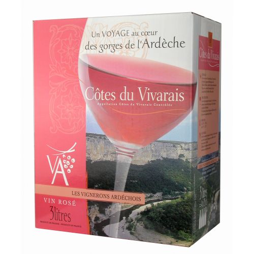 Côtes du Vivarais rosé 3L